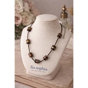 Lia Sophia Sophisticated Beaded Necklace